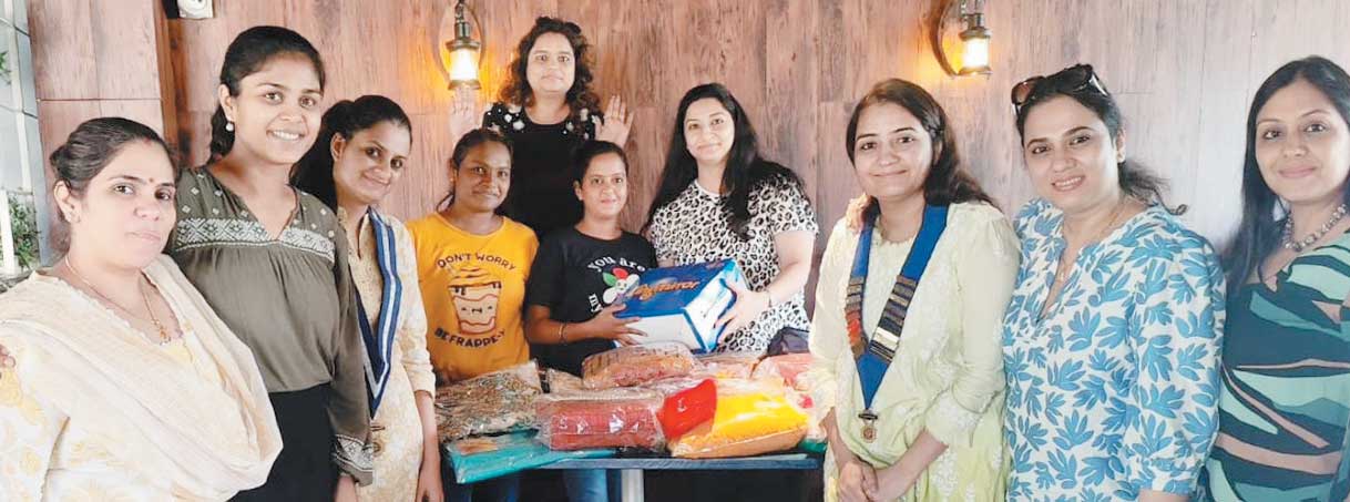 लेडीज सर्कल 90 और राउंड टेबल 169 ने 7 दिनों की सामुदायिक सेवा से मनाया जॉय ऑफ गिविंग