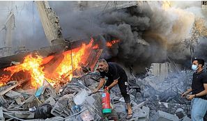 गाजा में भीषण युद्ध, हमास के कई आतंकवादी ढेर : आईडीएफ