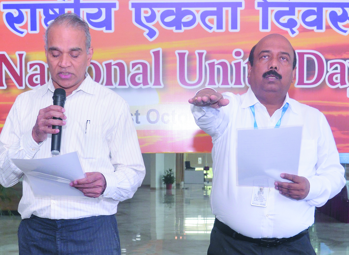 एनटीपीसी ने राष्ट्रीय एकता दिवस पर प्रतिज्ञा ले जोर-शोर से लगाई एकता दौड़  