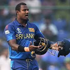 अंतरराष्ट्रीय क्रिकेट में ‘टाउम आउट’ होने वाले पहले बल्लेबाज बने मैथ्यूज