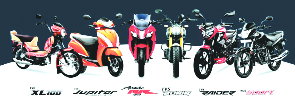 साईं टीवीएस में 49रु प्रतिदिन किस्त पर ले जाएं घर मनचाहा टू व्हीलर 