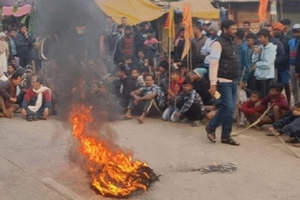 रांची के मांडर में एक साथ चार मंदिरों में प्रतिमाएं तोड़ीं, भड़का जनाक्रोश