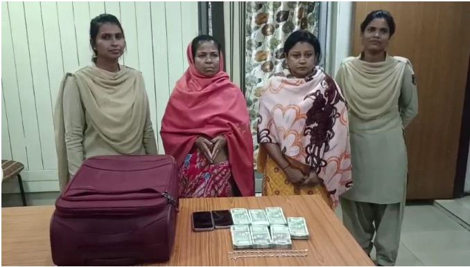 माना के सिद्धी विनायक कालोनी में चोरी करने वाली दो महिलाएं बंगाल से गिरफ्तार