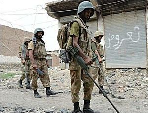 पाकिस्तान में पांच आतंकवादी मुठभेड़ में ढेर