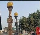राम मंदिर प्राण प्रतिष्ठा समारोह से पहले अयोध्या की प्रमुख सड़क ‘सूर्य स्तंभों’ से सजाई जा रही
