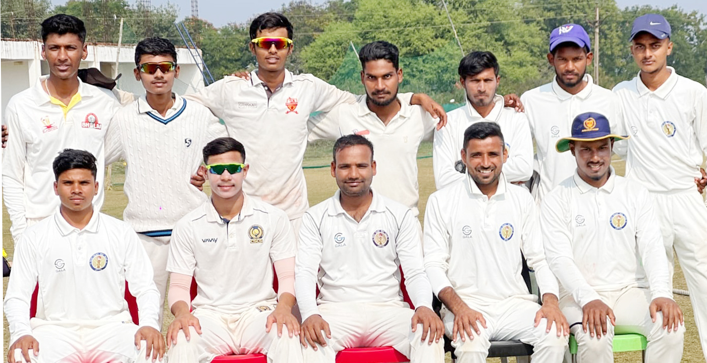 ग्रुप ए तीसरा तीन दिवसीय मैच  सरगुजा ने 155 रनों से जीता 