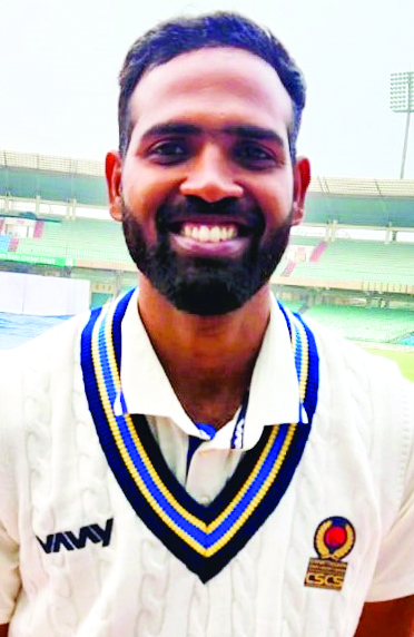 रणजी ट्रॉफी ग्रुप-बी में  छग टीम का तीसरा मैच 