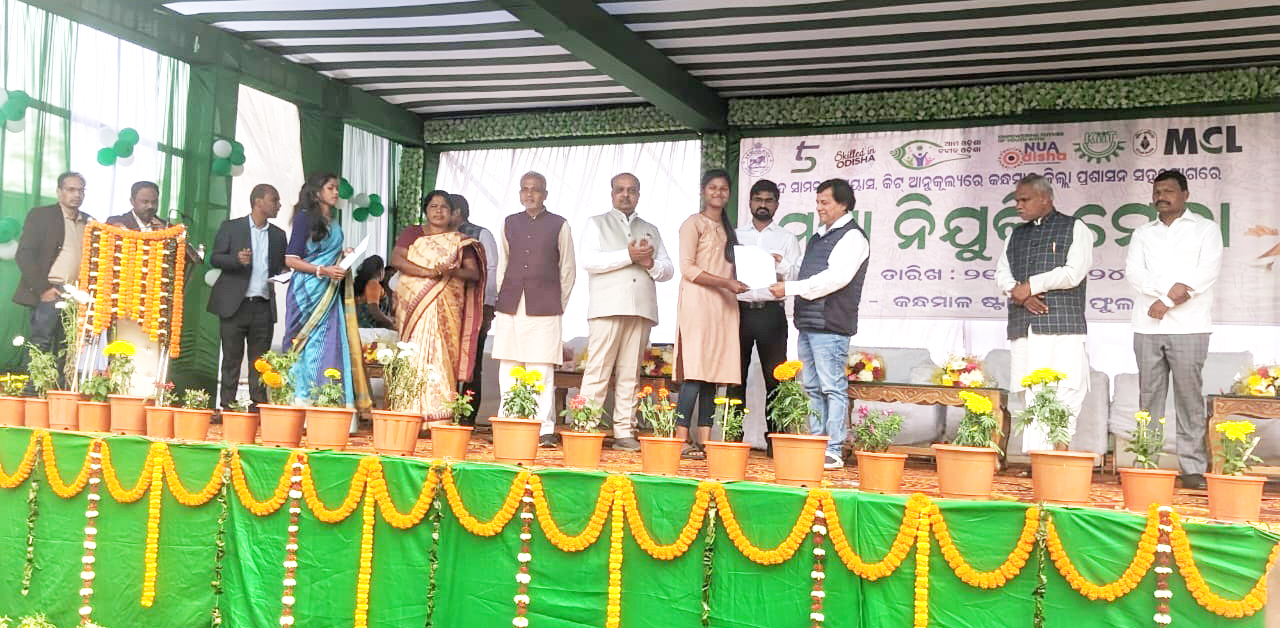 कंधमाल में मेगा रोजगार मेला, एक दिन में साढ़े 13 हजार युवाओं को मिली नौकरी कंधमाल में मेगा रोजगार मेला, एक दिन में साढ़े 13 हजार युवाओं को मिली नौकरी