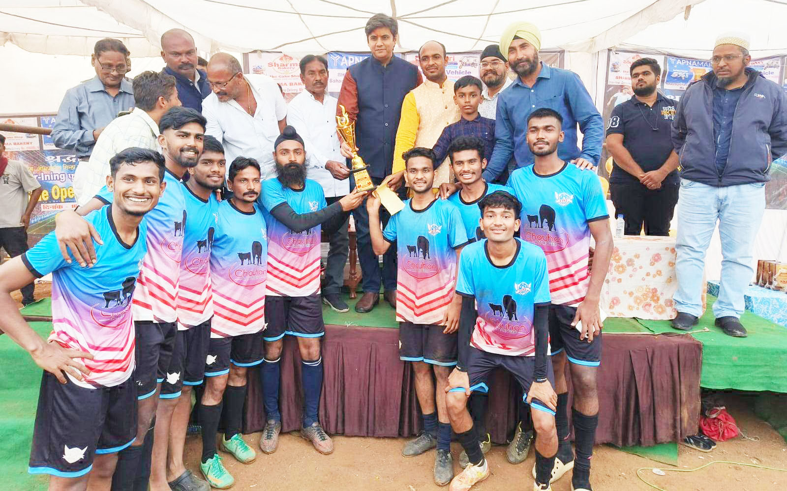 फ्रैंक ब्रदर्स राजनांदगाँव बना फुटबॉल चैंपियन