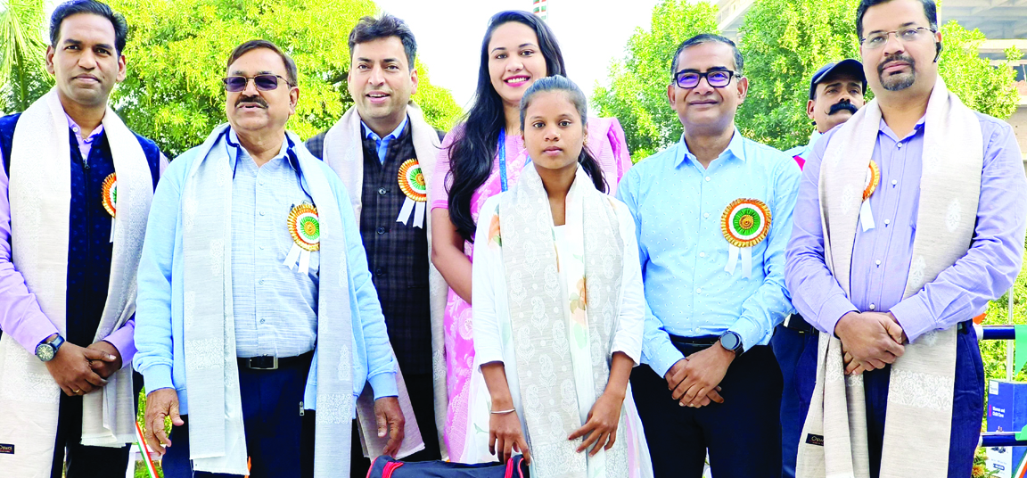 एमएमआई नारायणा हॉस्पिटल कर्मी की 15 वर्षीय बेटी को राष्ट्रीय खेलों में स्वर्ण एमएमआई नारायणा हॉस्पिटल कर्मी की 15 वर्षीय बेटी को राष्ट्रीय खेलों में स्वर्ण