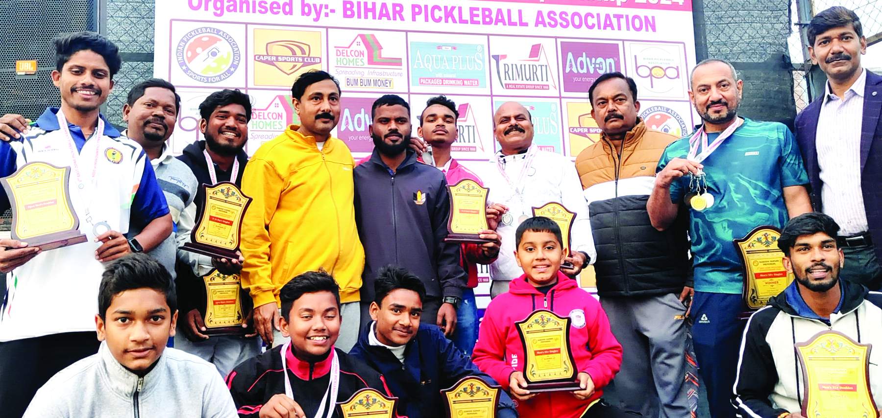 दूसरी पूर्वी क्षेत्रीय पिकलबॉल चैंपियनशिप  में प्रदेश के खिलाडिय़ों का शानदार प्रदर्शन