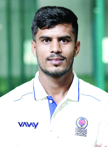 कर्नल सीके नायडू ट्रॉफी 2023-24 ग्रुप डी छठवां मैच आयोजित