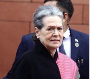 सोनिया गांधी ने राज्यसभा चुनाव के लिये नामांकन पत्र दाखिल किया