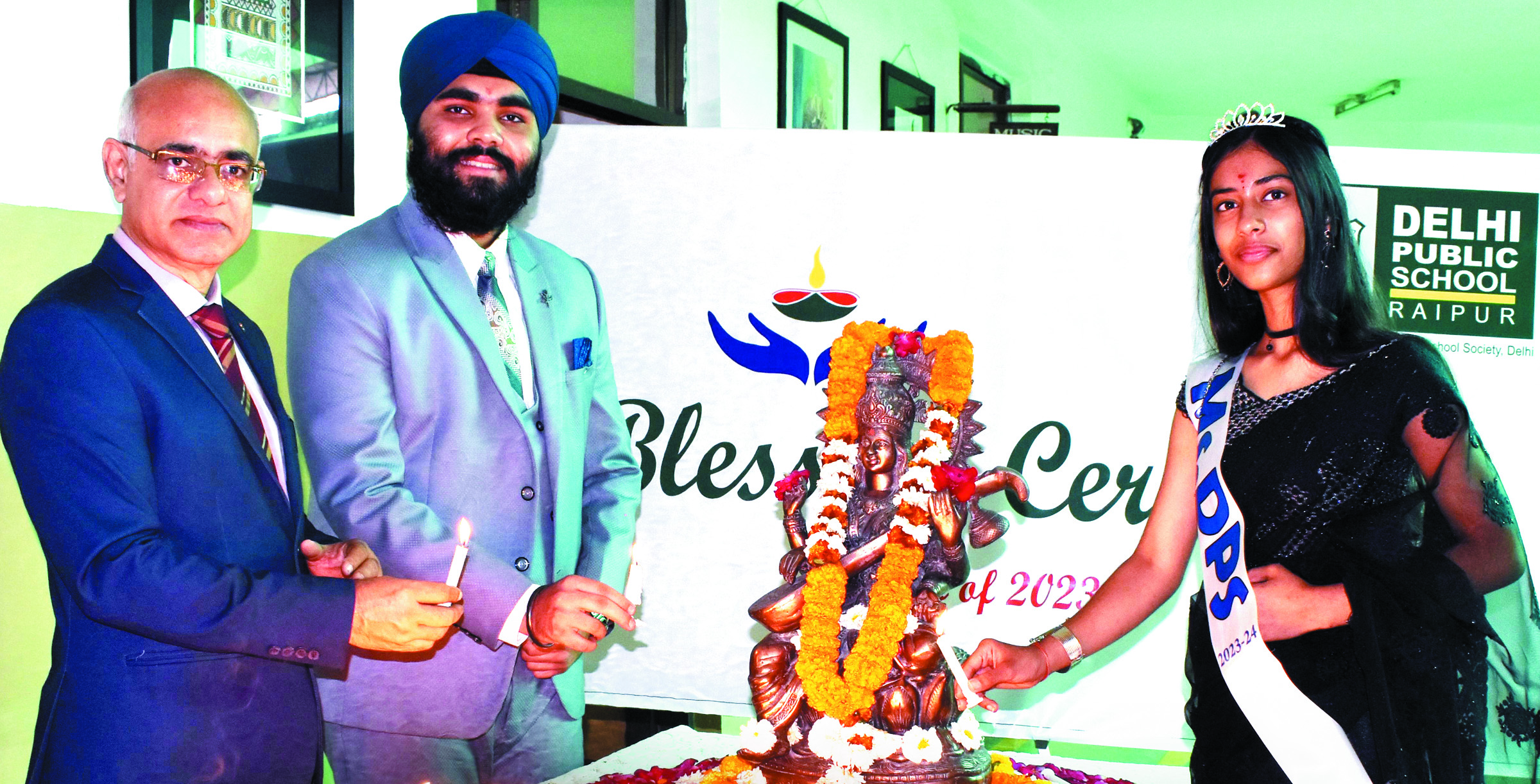दिल्ली पब्लिक स्कूल ने 12वीं विद्यार्थियों को शुभकामनाओं के साथ दी भावभीनी विदाई 