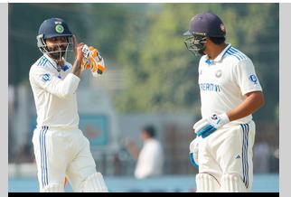 रोहित शतक के करीब, चाय तक भारत का स्कोर 185/3