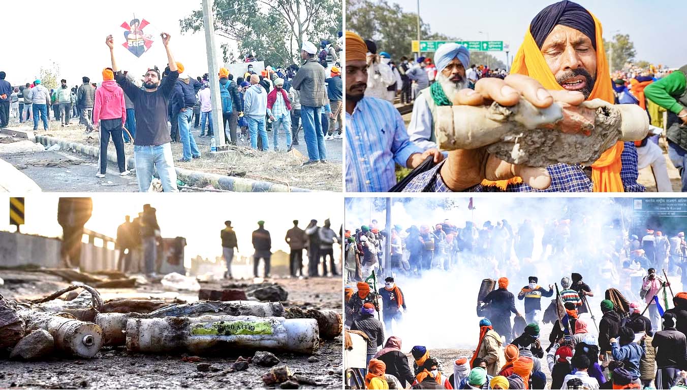 ‘छत्तीसगढ़’ का  संपादकीय :  ड्रोन से किसानों पर गिराए जा रहे आंसू गैस के गोले! आंदोलनकारी बड़े जीवट..