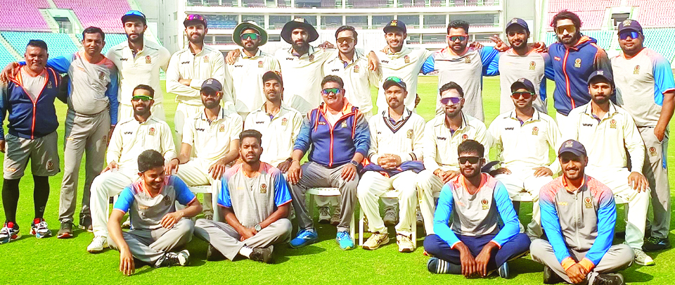 छत्तीसगढ़ ने पहली पारी में बढ़त के आधार पर 3 अंक प्राप्त किये