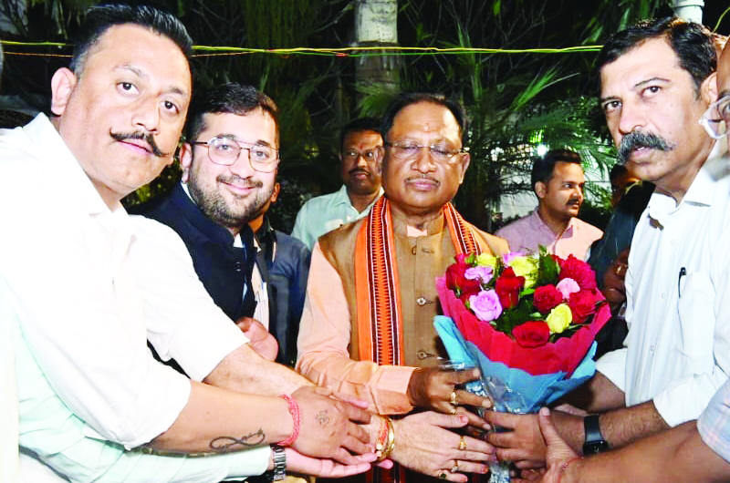 चेम्बर और कैट ने मुख्यमंत्री साय को जन्मदिन बधाई देकर की उज्ज्वल भविष्य कामना चेम्बर और कैट ने मुख्यमंत्री साय को जन्मदिन बधाई देकर की उज्ज्वल भविष्य कामना