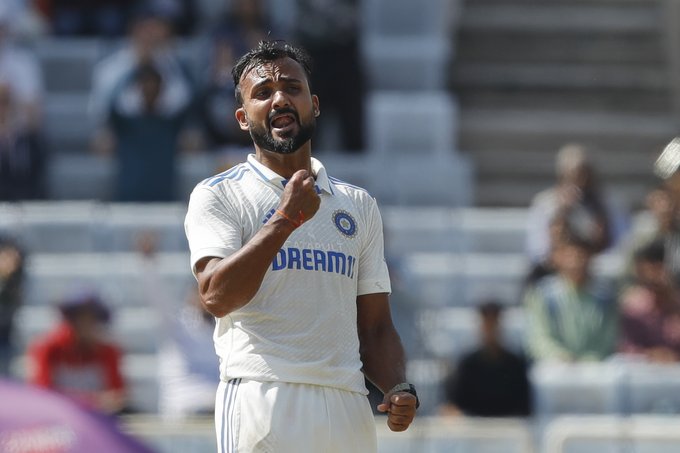 आकाश दीप ने पदार्पण की सफलता को दिवंगत पिता को समर्पित किया