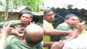 संदेशखालि में तृणमूल के स्थानीय नेताओं के घरों में तोड़फोड़ की गई