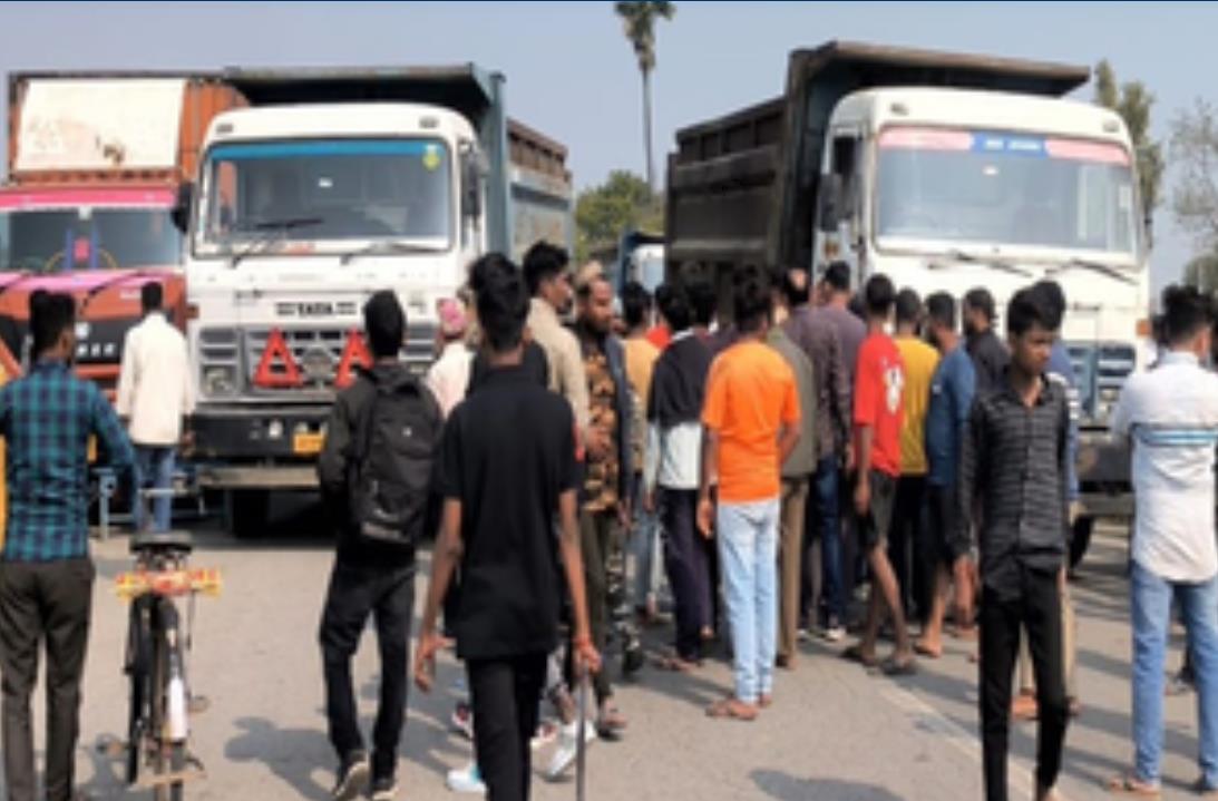 पलामू में ग्रामीण चिकित्सक का अपहरण, विरोध में सड़क जाम