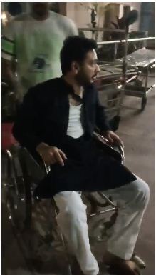 बैरन बाजार में कल रात दौड़ा दौड़ा कर युवक की पिटाई 
