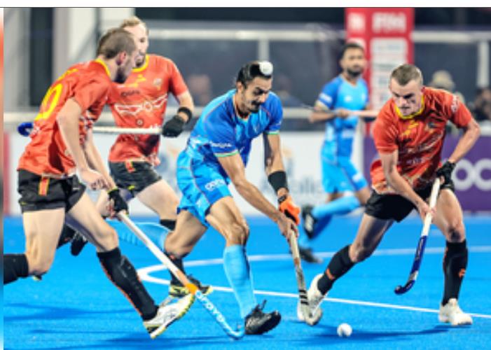 भारतीय पुरुष हॉकी टीम ऑस्ट्रेलिया के खिलाफ शानदार प्रदर्शन के लिए तैयार 