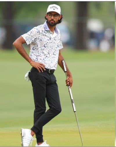 भारतीय अमेरिकी गोल्फर अक्षय भाटिया अगस्टा बर्थ से एक राउंड दूर