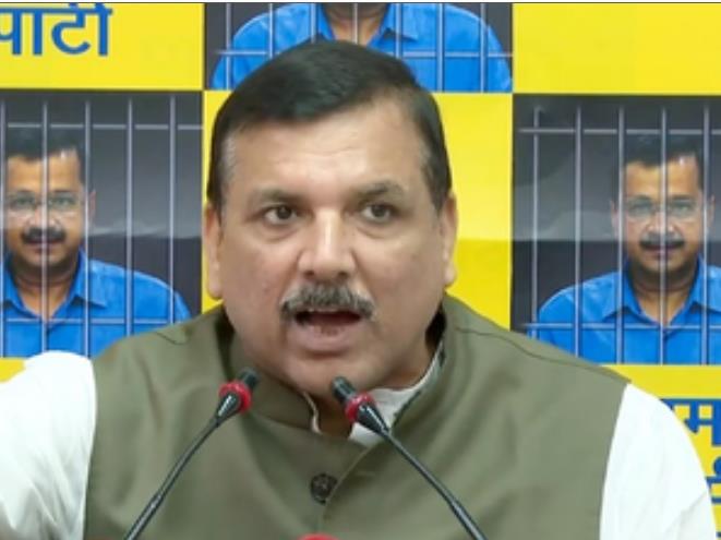 भाजपा ने घाटेे वाली कंपनियों से बड़े पैमाने पर लिया चंदा : आप सांसद संजय सिंह