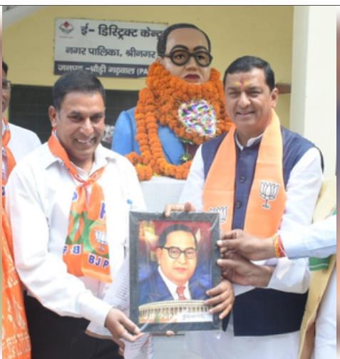 अनिल बलूनी ने बाबा साहब डॉ. भीमराव अंबेडकर को किया नमन