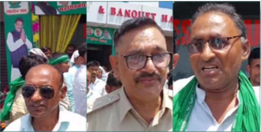 बिहार के औरंगाबाद में राजद कार्यालय में छापेमारी, नकद और प्रचार सामग्री बरामद