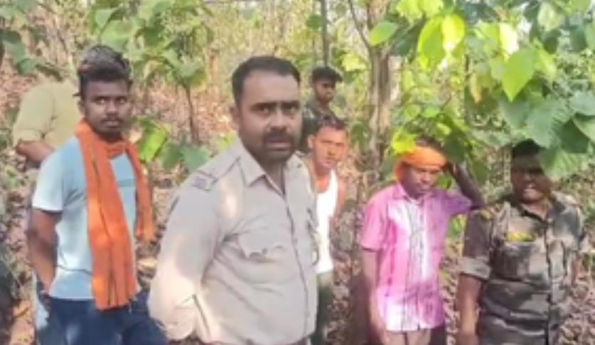 गढ़वा में हाथियों ने ग्रामीण को कुचलकर मार डाला, लोगों में आक्रोश गढ़वा में हाथियों ने ग्रामीण को कुचलकर मार डाला, लोगों में आक्रोश