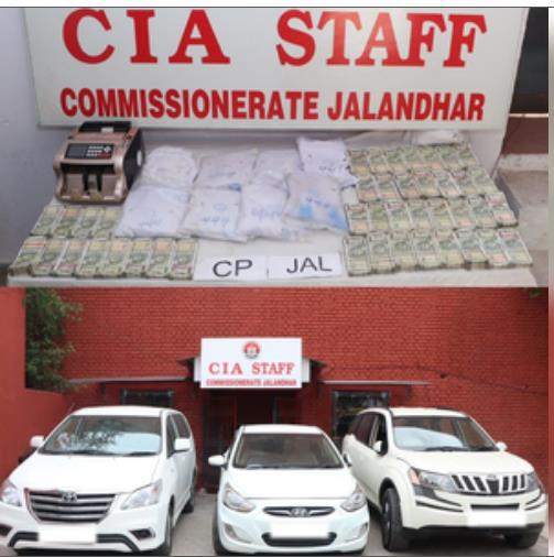 पंजाब पुलिस ने ड्रग सिंडिकेट का किया भंडाफोड़, 48 किलो हेरोइन जब्त पंजाब पुलिस ने ड्रग सिंडिकेट का किया भंडाफोड़, 48 किलो हेरोइन जब्त