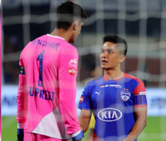 भारतीय गोलकीपर गुरप्रीत संधू का कप्तान छेत्री के रिटायरमेंट कॉल पर छलका दर्द