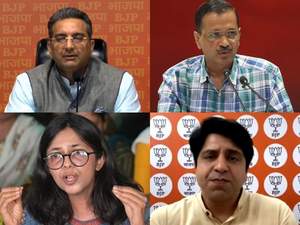 मालीवाल पर केजरीवाल की चुप्पी को लेकर भाजपा का प्रहार, कहा- हमला दिल्ली सीएम ने ही करवाया मालीवाल पर केजरीवाल की चुप्पी को लेकर भाजपा का प्रहार, कहा- हमला दिल्ली सीएम ने ही करवाया
