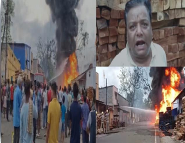झारखंड में आग लगने की घटनाओं से व्यापारियों में आक्रोश, सरकार पर लगाया लापरवाही का आरोप