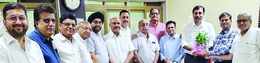 चेम्बर ने नए प्रधान आयकर आयुक्त से की मुलाकात