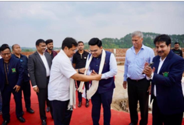 बीसीसीआई ने नॉर्थ ईस्ट में इनडोर प्रशिक्षण सेंटर की आधारशिला रखी बीसीसीआई ने नॉर्थ ईस्ट में इनडोर प्रशिक्षण सेंटर की आधारशिला रखी