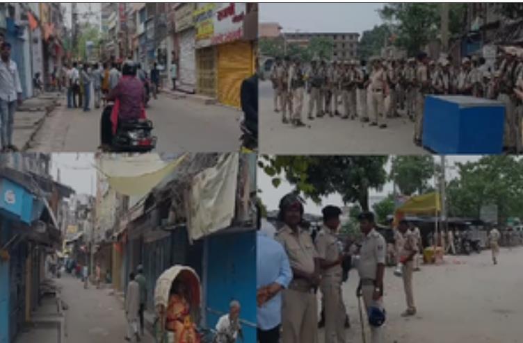 छपरा में गोली कांड के बाद इंटरनेट बंद, चप्पे-चप्पे पर पुलिस तैनात 