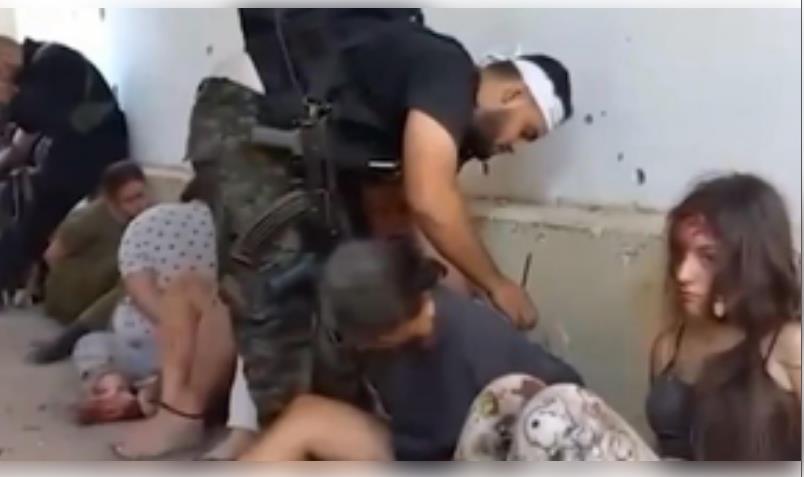 इजरायली महिला सैनिकों के अपहरण का वीडियो सामने आया 