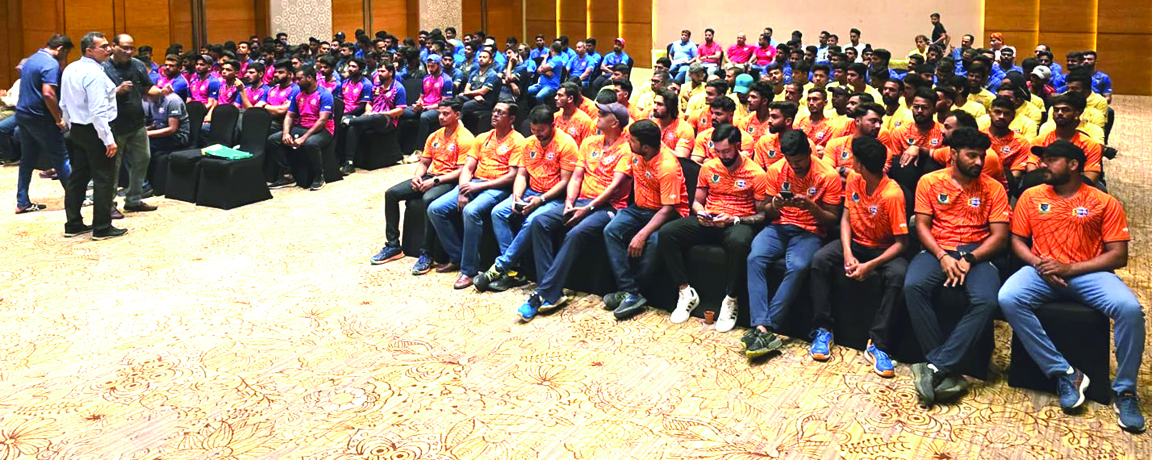 क्रिकेट प्रीमीयर लीग खिलाडिय़ों के लिए एंटी करप्शन सेमीनार क्रिकेट प्रीमीयर लीग खिलाडिय़ों के लिए एंटी करप्शन सेमीनार