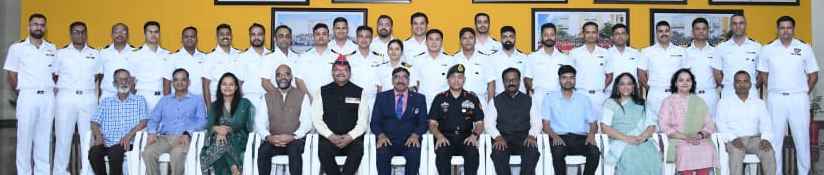 आईआईएम रायपुर में नौसेना अधिकारियों के लिए वैश्विक आपूर्ति श्रृंखला प्रबंधन कार्यक्रम आईआईएम रायपुर में नौसेना अधिकारियों के लिए वैश्विक आपूर्ति श्रृंखला प्रबंधन कार्यक्रम