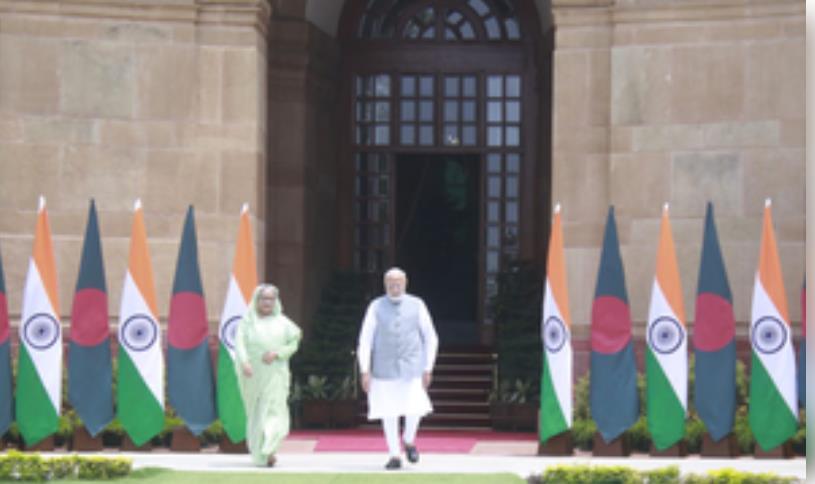 स्थिर और प्रगतिशील बांग्लादेश के लिए प्रतिबद्ध भारत : पीएम मोदी स्थिर और प्रगतिशील बांग्लादेश के लिए प्रतिबद्ध भारत : पीएम मोदी