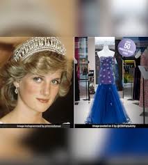 राजकुमारी डायना का एक गाउन क़रीब 9 लाख डॉलर में नीलाम हुई