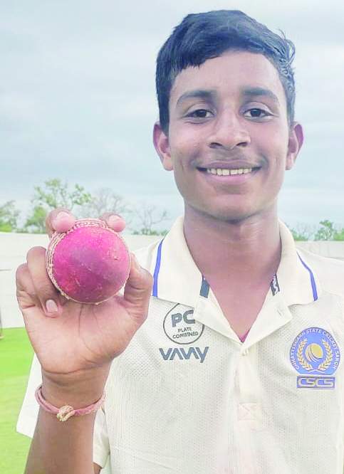 तीसरे दिन भिलाई 235 रन की बढ़त