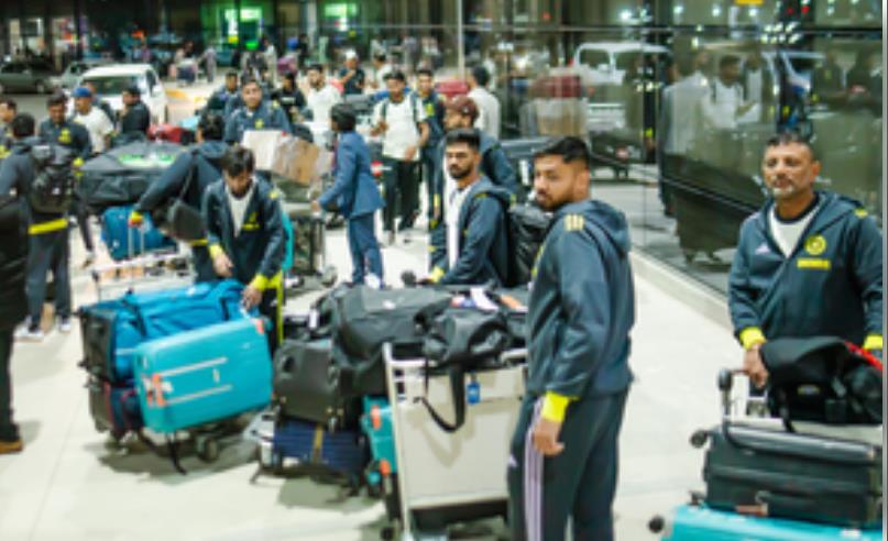 भारतीय टीम जिम्बाब्वे पहुंची, 6 जुलाई को खेलेगी सीरीज का पहला टी20 