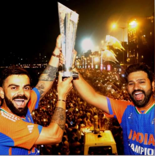 'मैं 2007 को नहीं भूल सकता लेकिन यह जश्न और भी खास है': रोहित