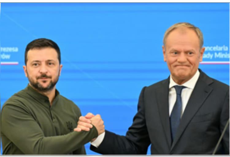 पोलैंड, यूक्रेन ने किए द्विपक्षीय सुरक्षा समझौते पर हस्ताक्षर 