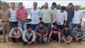 सॉफ्टवेयर हैक कर महंगी गाड़ी चुराने वाले गैंग के छह गिरफ्तार