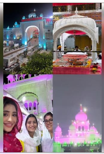 मन्नत मांगने पंचकूला के श्री नाडा साहिब गुरुद्वारा पहुंची शिवांगी जोशी, शेयर की फोटो मन्नत मांगने पंचकूला के श्री नाडा साहिब गुरुद्वारा पहुंची शिवांगी जोशी, शेयर की फोटो